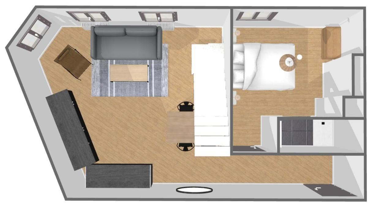 Duplex 2 Bedrooms 2 Bath Lille Kültér fotó